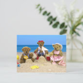 Carte Postale Dinky Bears Beach Amusement (Debout devant)