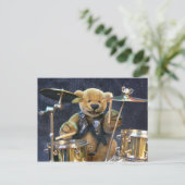 Carte Postale Dinky Bears Drummer (Debout devant)