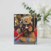 Carte Postale Dinky Bears Guitariste (Debout devant)