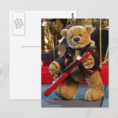Carte Postale Dinky Bears Guitariste (Devant / Derrière)