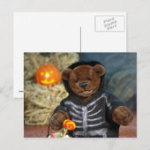 Carte Postale Dinky Bears Little Skeleton (Devant / Derrière)