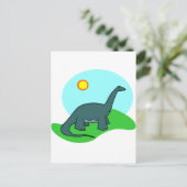 Carte Postale Dino (Debout devant)