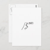 Carte Postale Dino (Devant / Derrière)