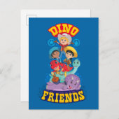 Carte Postale Dino Friends | Dino Ranch (Devant / Derrière)