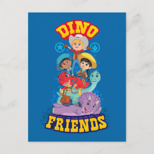 Carte Postale Dino Friends   Dino Ranch