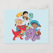 Carte Postale Dino Ranch Yee Haw ! (Devant)