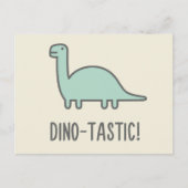 Carte Postale Dino-Tastic (Devant)