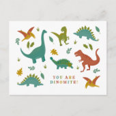 Carte Postale Dinomite Dinosaur Valentine (Devant)