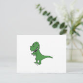 CARTE POSTALE DINOSAUR (Debout devant)