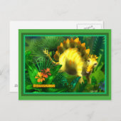 Carte Postale DInosaur (Devant / Derrière)