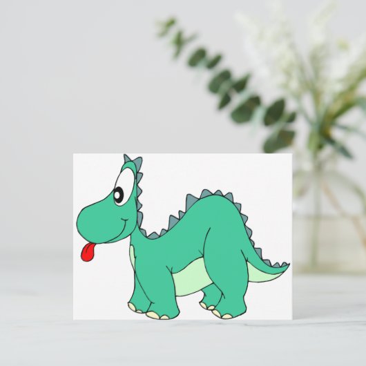 Carte Postale Dinosaur (Debout devant)
