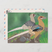 Carte postale Dinosaur - Acheroraptor (Devant / Derrière)