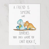 Carte postale DINOSAUR AMIS par Nicole Janes