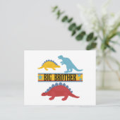 Carte Postale Dinosaur Big Brother (Debout devant)