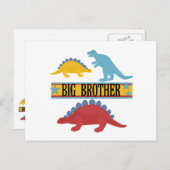 Carte Postale Dinosaur Big Brother (Devant / Derrière)