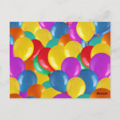 Carte Postale Dinosaur drôle Retour à l'école Bus garçon Anniver (Dos)