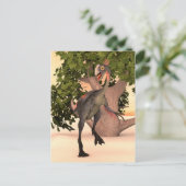 Carte Postale Dinosaur Gigantoraptor (Debout devant)