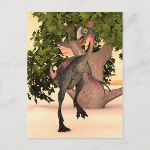 Carte Postale Dinosaur Gigantoraptor