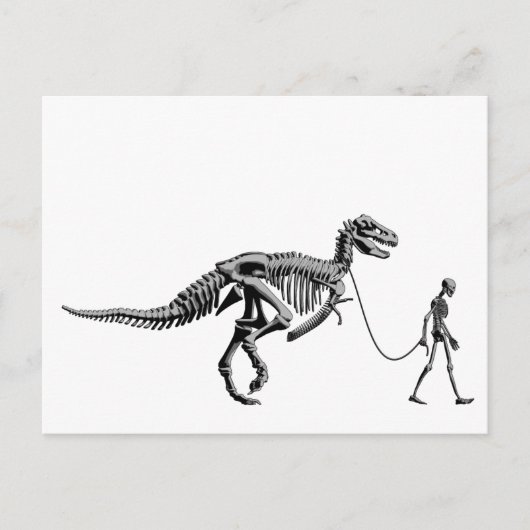 CARTE POSTALE DINOSAUR WALK (Devant)