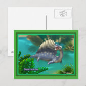 Carte Postale Dinosaure (Devant / Derrière)