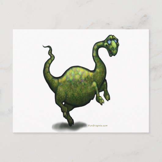Carte Postale Dinosaure (Devant)