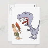 Carte Postale Dinosaure (Devant / Derrière)