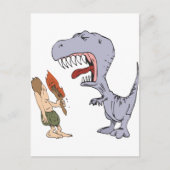 Carte Postale Dinosaure (Devant)