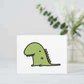 Carte Postale Dinosaure (Debout devant)