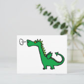 Carte Postale Dinosaure (Debout devant)
