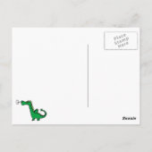 Carte Postale Dinosaure (Dos)