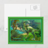 Carte Postale Dinosaure (Devant / Derrière)