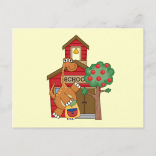 Carte Postale Dinosaure à l'école t-shirts et cadeaux