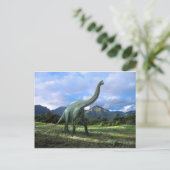 Carte Postale Dinosaure Brachiosaure (Debout devant)
