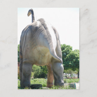 Carte Postale Dinosaure Brontosaurus