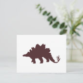 Carte Postale Dinosaure Brown (Debout devant)