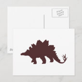 Carte Postale Dinosaure Brown (Devant / Derrière)