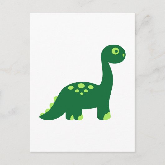 Carte Postale dinosaure de Brachiosaurus (Devant)