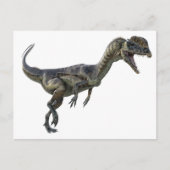 Carte Postale Dinosaure de Dilophosaurus (Devant)