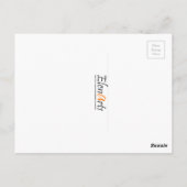 Carte Postale Dinosaure de Tarbosaurus - rendu 3D (Dos)