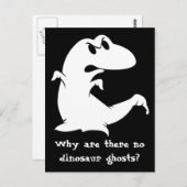 Carte Postale Dinosaure Ghost (Devant / Derrière)
