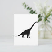 Carte Postale Dinosaure - Longneck (Debout devant)