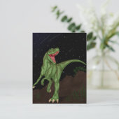 Carte Postale Dinosaure - Nuit préhistorique (Debout devant)