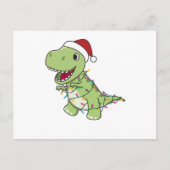 Carte Postale Dinosaure Snow (Devant)