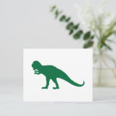 Carte Postale Dinosaure Vert (Debout devant)