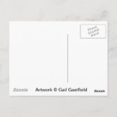 Carte postale dinosaures (Dos)