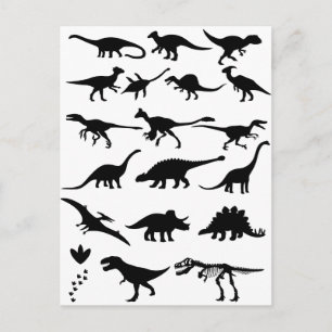 Carte Postale Dinosaures