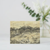 Carte Postale Dinosaures (Debout devant)