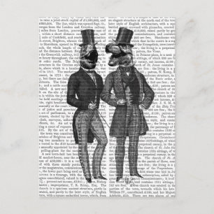 Carte Postale Dinosaures Hommes Sortent La Nuit