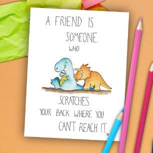 Carte postale DINOSAURS AMIS par Nicole Janes