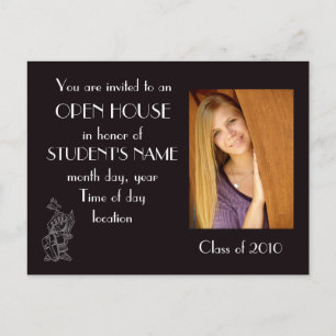 carte postale d'invitation